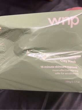 WNP Duo Nature Perfection -Green Clay Mask - 15-Minute Duo Cleansing Treatment